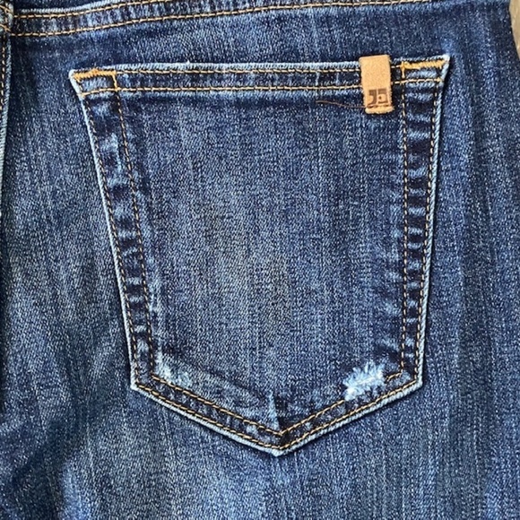 JOE'S JEANS Distressed Slim Crop Dark Wash Sz 26 - Picture 7 of 8
